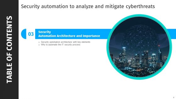 Security Automation To Analyze And Mitigate Cyberthreats Ppt PowerPoint Presentation Complete Deck With Slides