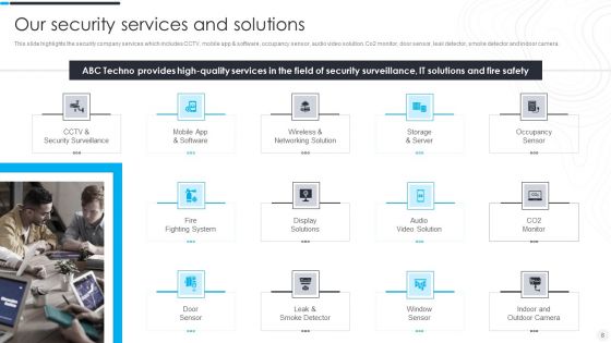 Security Camera System Company Profile Ppt PowerPoint Presentation Complete Deck With Slides