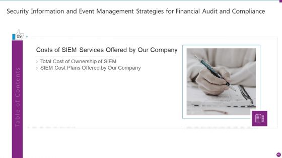 Security Information And Event Management Strategies For Financial Audit And Compliance Ppt PowerPoint Presentation Complete Deck With Slides