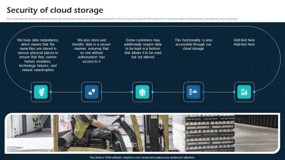 Security Of Cloud Storage Virtual Cloud Network IT Ppt Icon Summary PDF