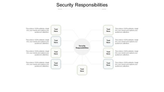 Security Responsibilities Ppt PowerPoint Presentation Gallery Styles Cpb Pdf