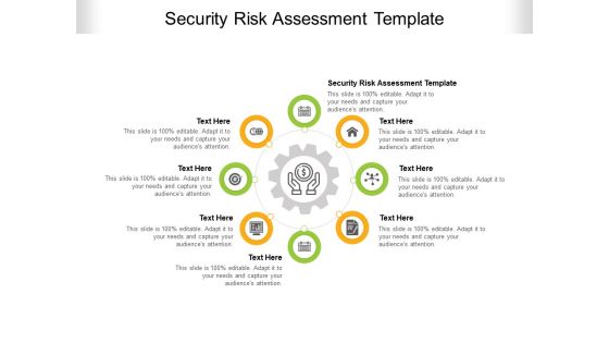 Security Risk Assessment Template Ppt PowerPoint Presentation Show Sample Cpb Pdf