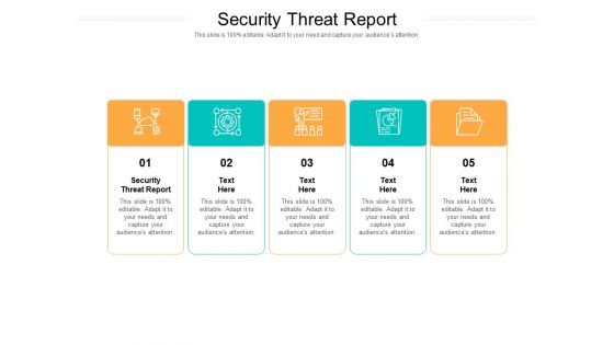 Security Threat Report Ppt PowerPoint Presentation Background Cpb Pdf