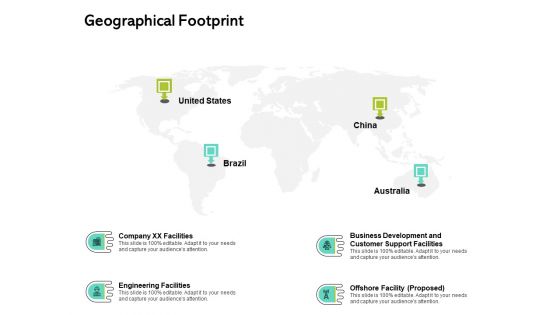 Seed Funding Pitch Deck Geographical Footprint Ppt Styles Infographic Template PDF