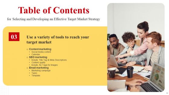 Selecting And Developing An Effective Target Market Strategy Ppt PowerPoint Presentation Complete Deck With Slides