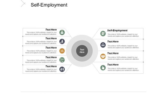 Self Employment Ppt Powerpoint Presentation Show Visual Aids Cpb