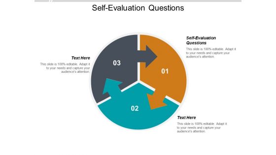 Self Evaluation Questions Ppt PowerPoint Presentation Slides Tips Cpb