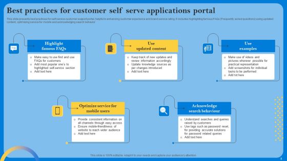 Self Serve Applications Ppt PowerPoint Presentation Complete Deck With Slides