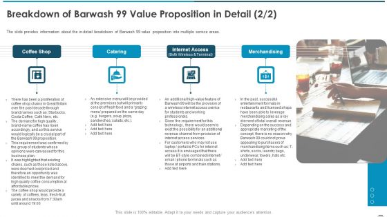 Sell Side Confidential Information Memorandum CIM Pitch Book Breakdown Of Barwash 99 Value Designs PDF