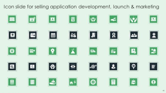 Selling App Development Launch And Marketing Ppt PowerPoint Presentation Complete Deck With Slides