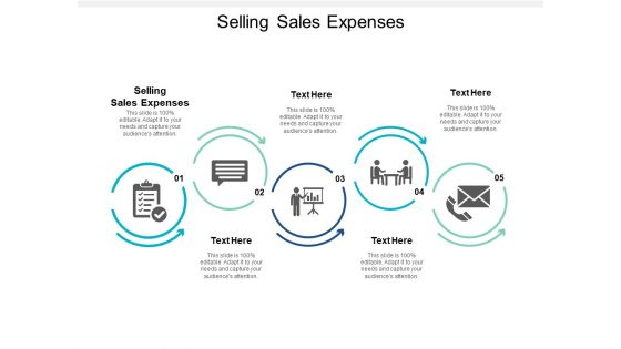 Selling Sales Expenses Ppt PowerPoint Presentation Ideas Graphics Cpb