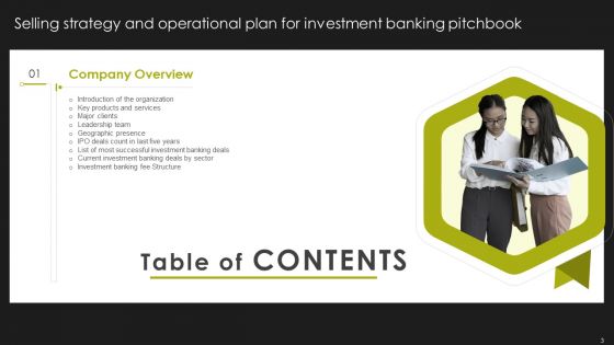 Selling Strategy And Operational Plan For Investment Banking Pitchbook Ppt PowerPoint Presentation Complete Deck With Slides