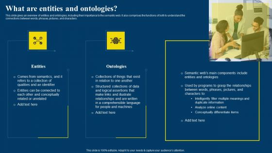 Semantic Web Business Framework Advantages IT What Are Entities And Ontologies Microsoft PDF