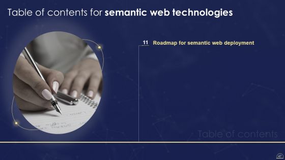 Semantic Web Technologies IT Ppt PowerPoint Presentation Complete Deck With Slides
