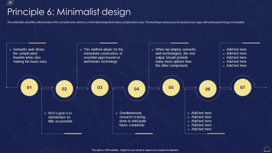 Semantic Web Technologies Principle 6 Minimalist Design Professional PDF