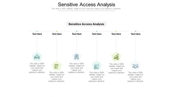 Sensitive Access Analysis Ppt PowerPoint Presentation Styles Influencers Cpb Pdf