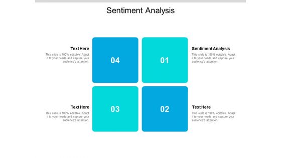 Sentiment Analysis Ppt PowerPoint Presentation Gallery Templates Cpb