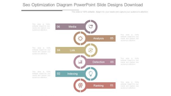 Seo Optimization Diagram Powerpoint Slide Designs Download