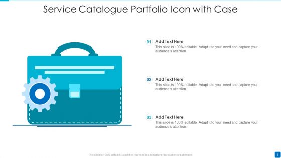 Service Catalogue Ppt PowerPoint Presentation Complete Deck With Slides