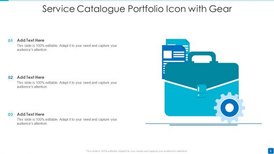 Service Catalogue Ppt PowerPoint Presentation Complete Deck With Slides