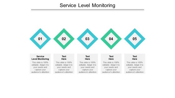 Service Level Monitoring Ppt PowerPoint Presentation Backgrounds Cpb Pdf