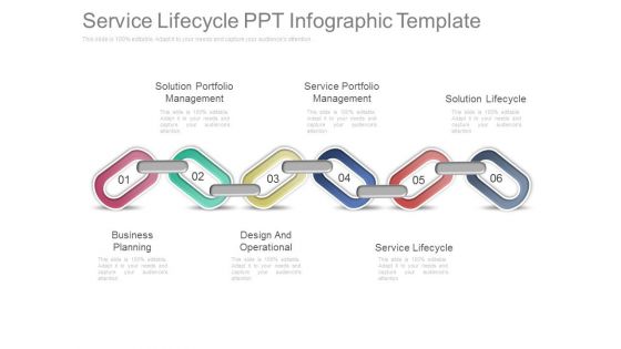 Service Lifecycle Ppt Infographic Template