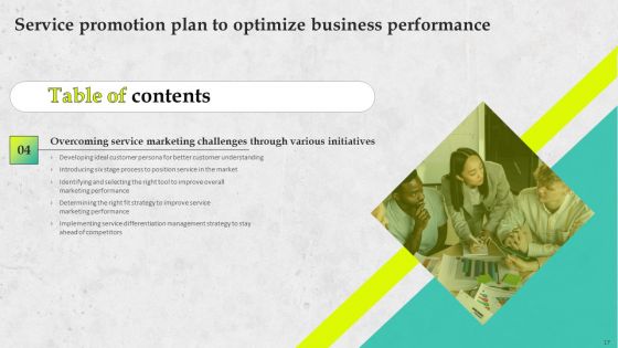 Service Promotion Plan To Optimize Business Performance Ppt PowerPoint Presentation Complete Deck With Slides