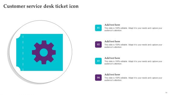 Service Ticket Ppt PowerPoint Presentation Complete Deck With Slides