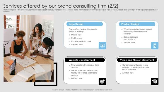 Services Offered By Our Brand Consulting Firm Rules PDF