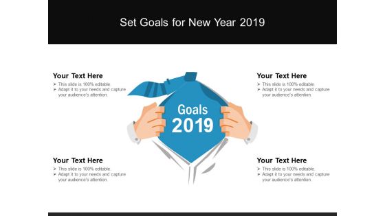 Set Goals For New Year 2019 Ppt PowerPoint Presentation Outline Show