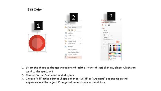 Set Of Seven Vertical Steps Powerpoint Templates