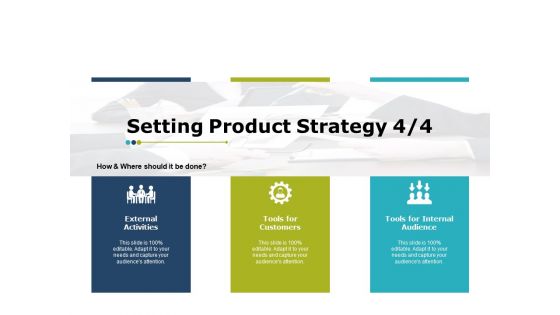 Setting Product Strategy Marketing Ppt PowerPoint Presentation Ideas Slideshow