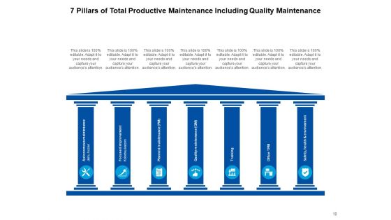 Seven Pillars PowerPoint Diagram Structure Business Growth Ppt PowerPoint Presentation Complete Deck
