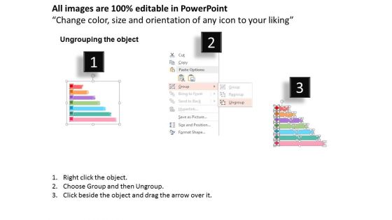 Seven Steps Business Planning Strategy Diagram Powerpoint Template