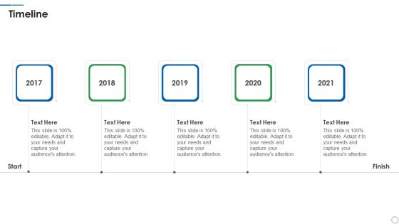 Shift Capital Fundraising Pitch Deck Timeline Demonstration PDF