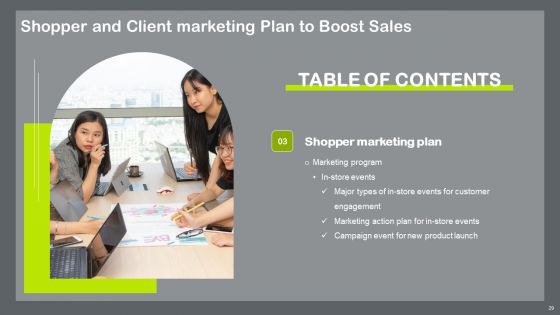 Shopper And Client Marketing Plan To Boost Sales Ppt PowerPoint Presentation Complete Deck With Slides