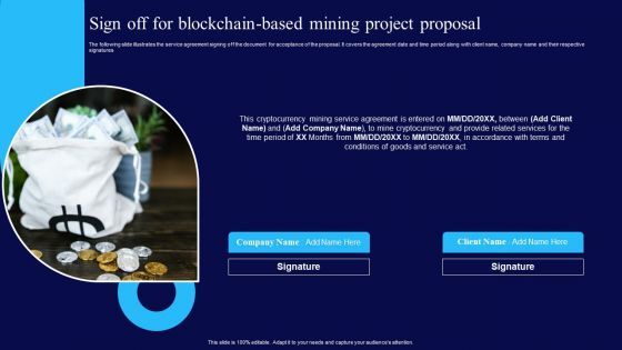 Sign Off For Blockchain Based Mining Project Proposal Ppt Icon Master Slide PDF Sign Off For Blockchain Based Mining Project Proposal Ppt Icon Master Slide PDF