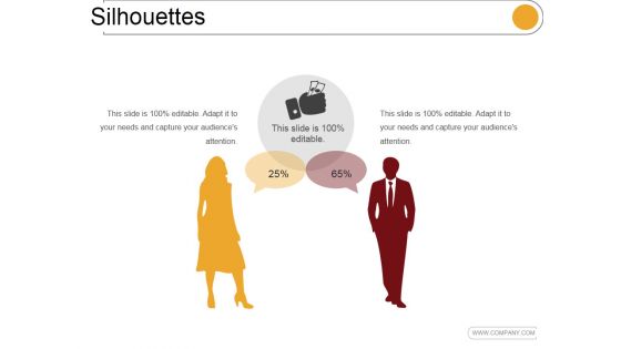 Silhouettes Ppt PowerPoint Presentation Infographic Template