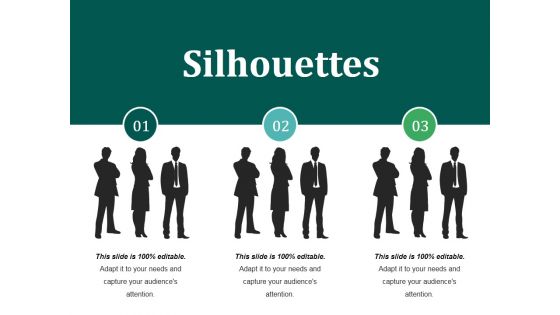 Silhouettes Ppt PowerPoint Presentation Inspiration Visual Aids