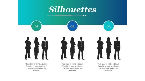 Silhouettes Ppt PowerPoint Presentation Outline Themes