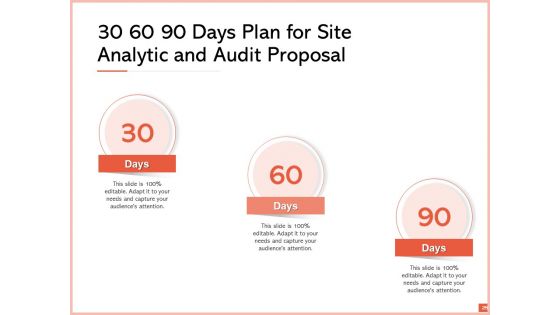 Site Analytic And Audit Proposal Ppt PowerPoint Presentation Complete Deck With Slides