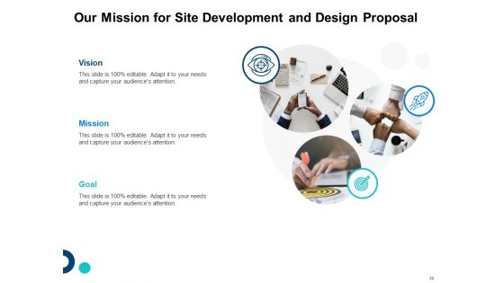 Site Development And Design Proposal Ppt PowerPoint Presentation Complete Deck With Slides