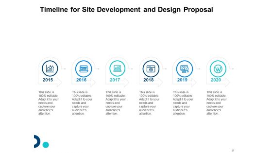 Site Development And Design Proposal Ppt PowerPoint Presentation Complete Deck With Slides