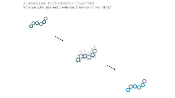 Six Circles For Percentage Value Analysis Powerpoint Slides