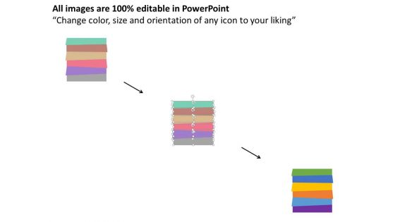 Six Infographic Tags For Financial Deal Powerpoint Template