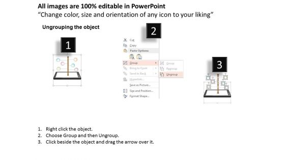 Six Options Timeline Infographic Chart Powerpoint Template