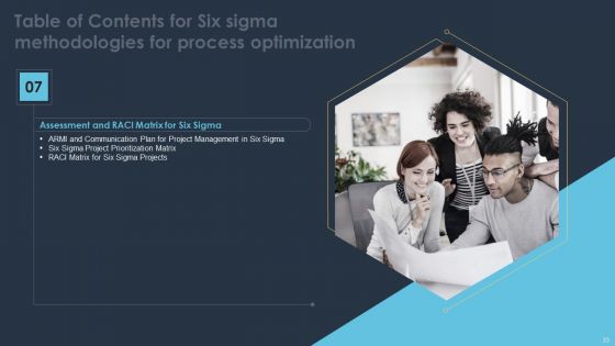 Six Sigma Methodologies For Process Optimization Ppt PowerPoint Presentation Complete With Slides