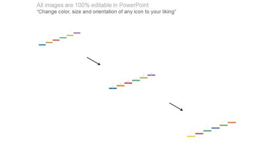 Six Staged Stair Design Timeline For Business Powerpoint Slides