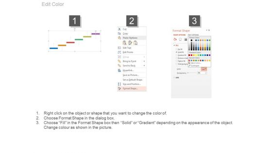 Six Staged Stair Design Timeline For Business Powerpoint Slides
