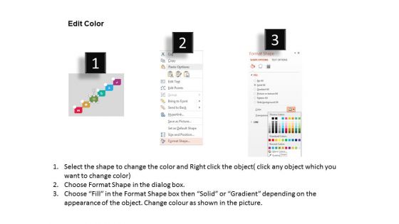Six Steps For Financial Planning Powerpoint Templates
